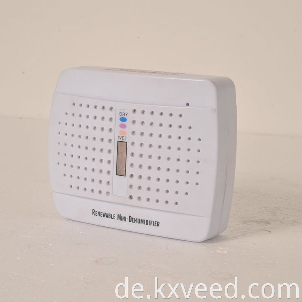 Tankless Wireless wiederaufladbares Schrankkabinett Mini niedriger Entfeuchtergarderobe kleiner Trockenmittelentfeuchter